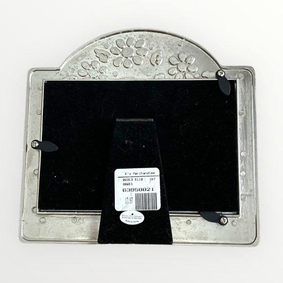 Vintage Papel Giftware Picture Frame “Love Thee…” Pewter Frame - Picture 2 of 3